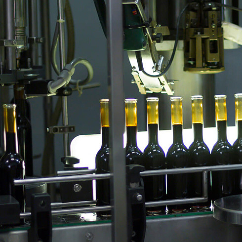alico イタリアモデナ産バルサミコ酢 製造工場 ビンの確認