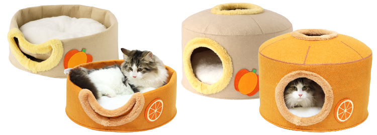 猫 キャットハウス ニャンともデザートパイ パンプキン・オレンジ ペッツルート