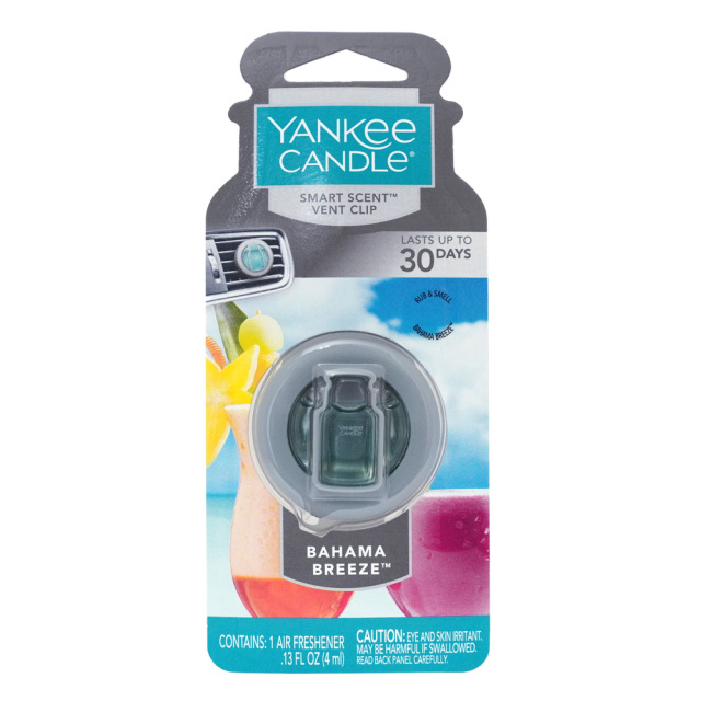 カーフレグランスクリップ「バハマブリーズ」 YANKEE CANDLE ヤンキーキャンドル