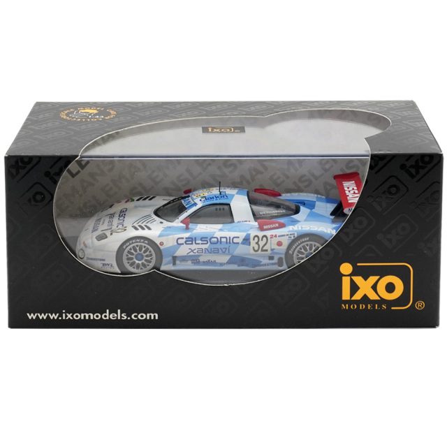 ミニカー ニッサン R390 GT198 ル・マン24時間 3位 32 星野一義 鈴木亜久里 1／43 スポーツカー ixoイクソ
