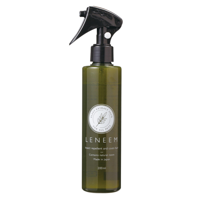 犬猫 虫除け＆毛艶スプレー LENEEM レニーム スプレーボトル 200ml