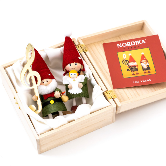 クリスマス 木製人形 イヤーズノルディカ 2022 かわいい ノルディカニッセ NORDIKA nisse NRD120710