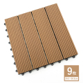 ちゃんごろ【半額処分】人工木パネルWブラウン2箱60枚 ml0180-wood-deck-panel-brown-